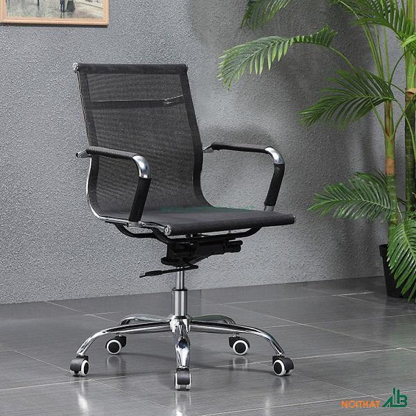 Ghế xoay lưới lưng thấp GXL004