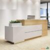 Quầy lễ tân văn phòng QLT001