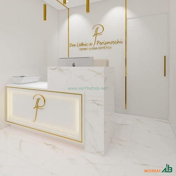 Quầy spa vân đá QS001