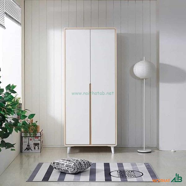 Tủ quần áo 2 cánh TQA004