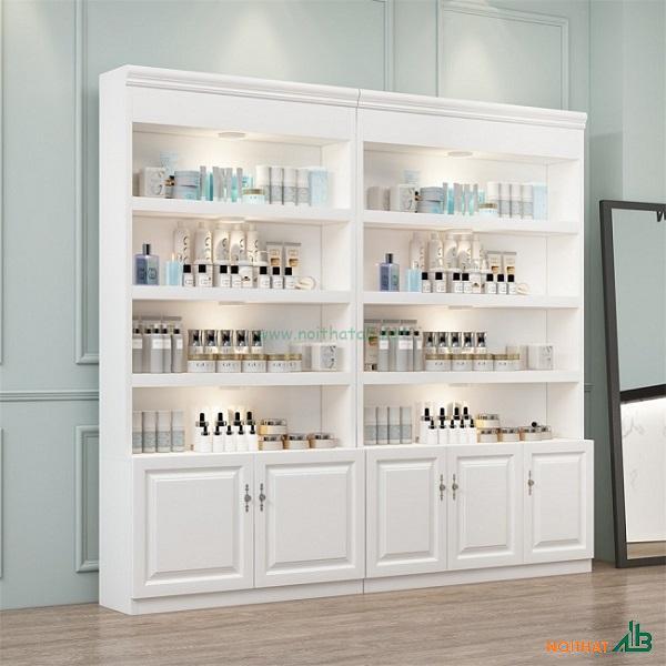 Tủ trưng bày mỹ phẩm 4 tầng