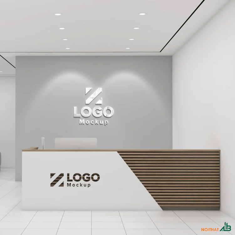 Quầy chữ L cao cấp QL013