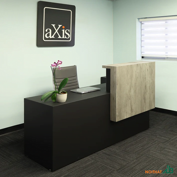 Quầy lễ tân 1m4 QLT048 - Ảnh 2