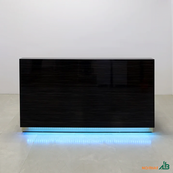Quầy lễ tân 1m6 đèn xanh QLT046