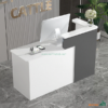 Quầy lễ tân chữ L 1m4 QL005