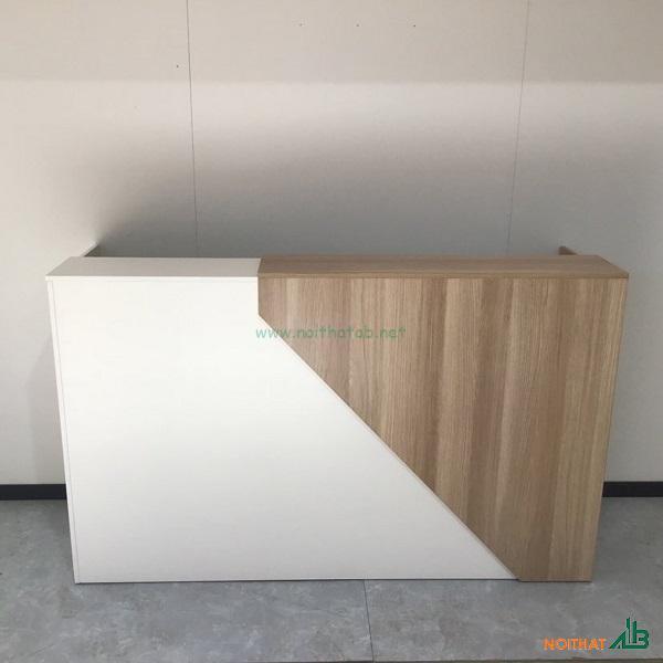 Quầy lễ tân chữ U luxury QLT028