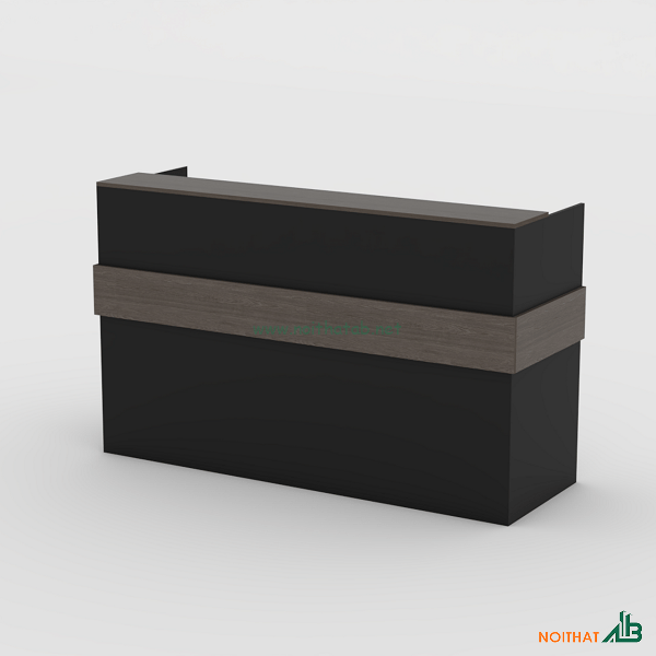 Quầy lễ tân chữ U luxury QLT029
