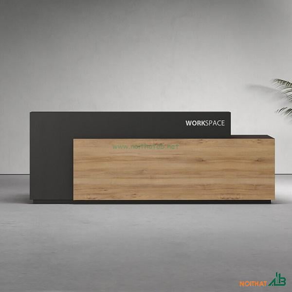 Quầy lễ tân workspace QLT013