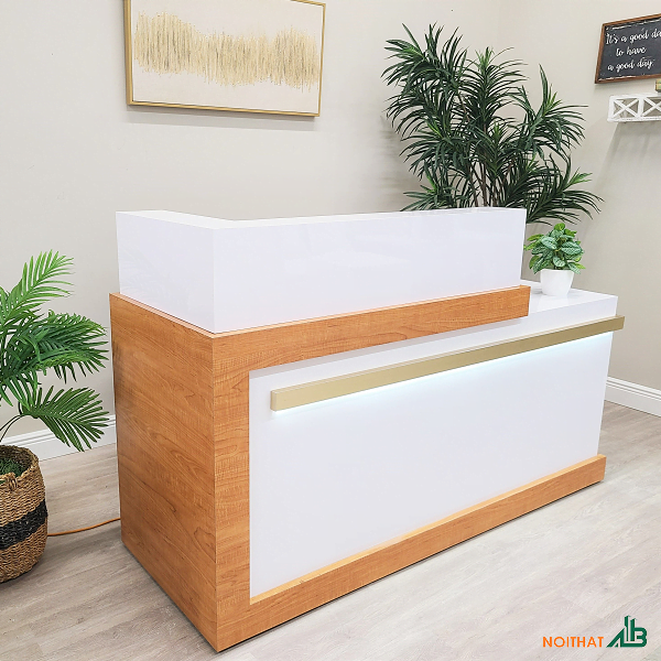 Quầy spa chữ L 1m4 QS011