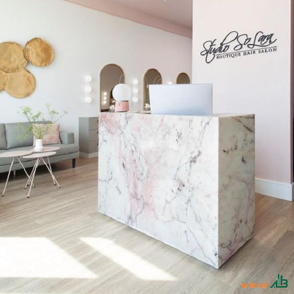 Quầy spa vân đá QS013