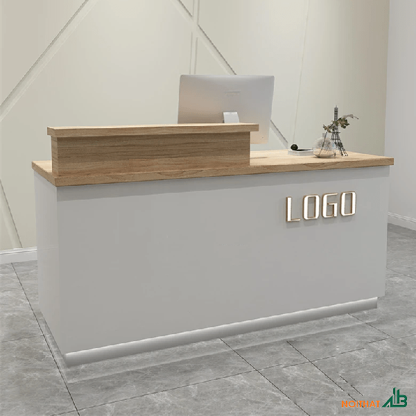 Quầy thu ngân Spa 1m6 QTN009