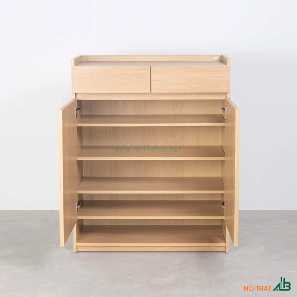 Tủ giày MDF vân gỗ TG001 - Ảnh 2