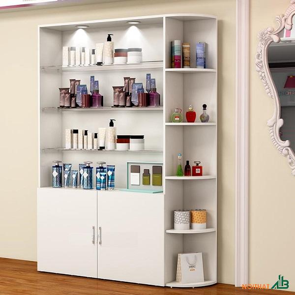 Tủ trưng bày bo góc TTB023