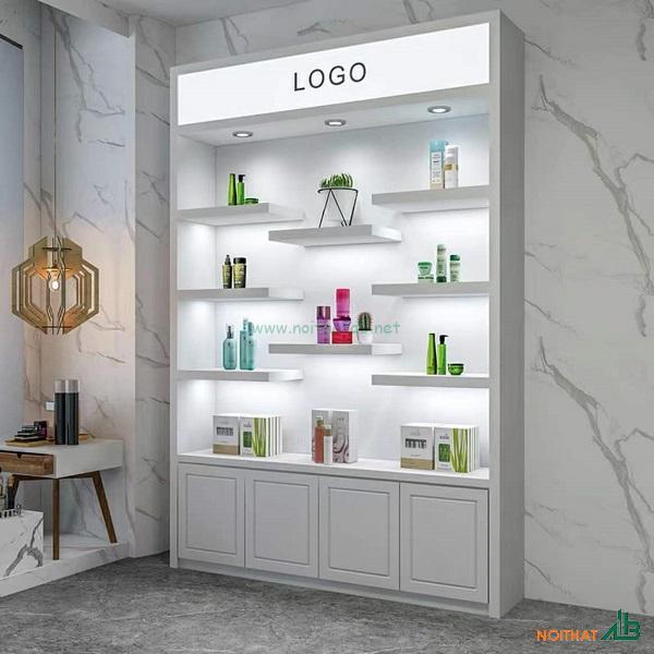 Tủ trưng bày mỹ phẩm 1m6 TTB018