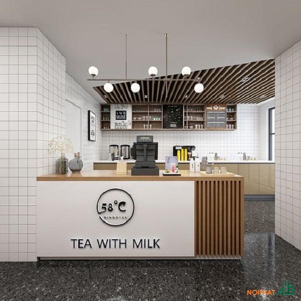 Quầy bar cafe QB009
