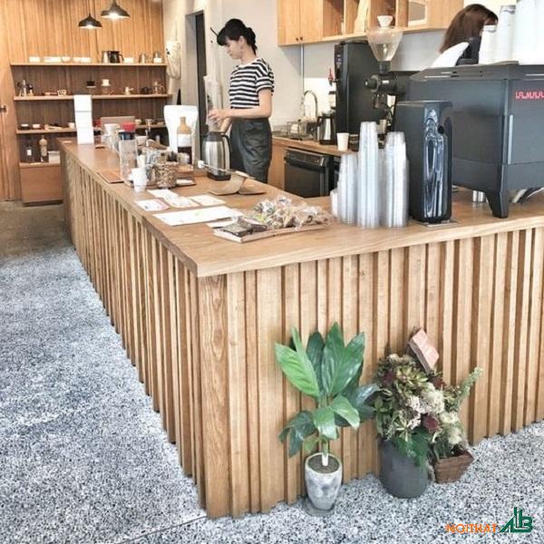 Quầy bar chữ L QB007
