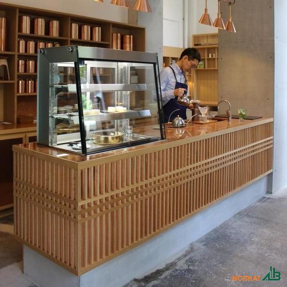 Quầy bar mặt đá 2m4 QB003