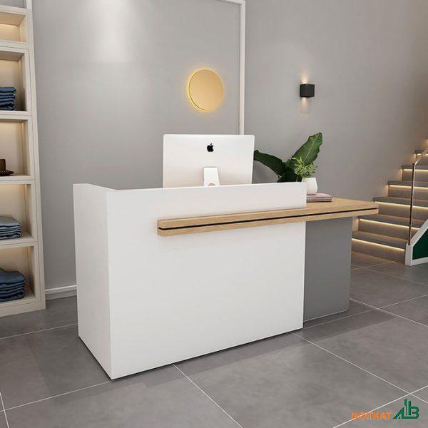 Quầy lễ tân spa 1m6 QS015