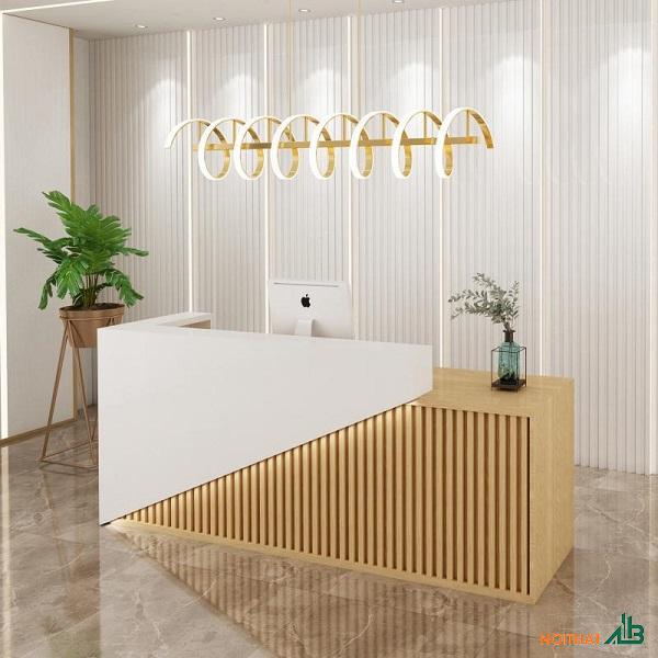 Quầy lễ tân spa 2m2 QS016
