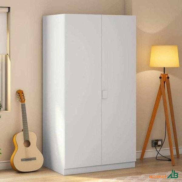 Tủ quần áo 2 cánh đơn giản