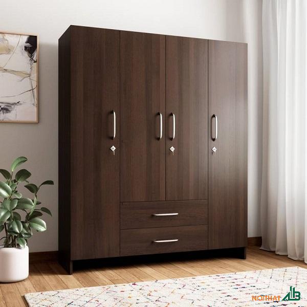 Tủ quần áo 4 cánh 1m8 TQA011