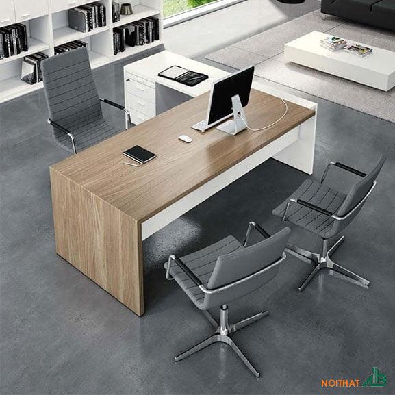 Bàn giám đốc chữ L cao cấp BGD004