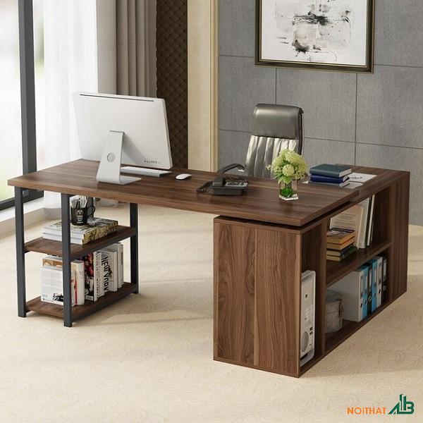 Bàn làm việc chữ L BLV013
