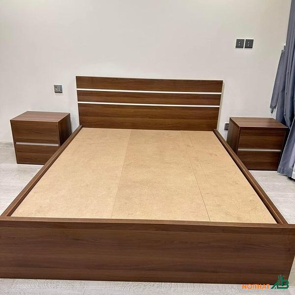 Giường ngủ kèm Tab đầu giường GN015