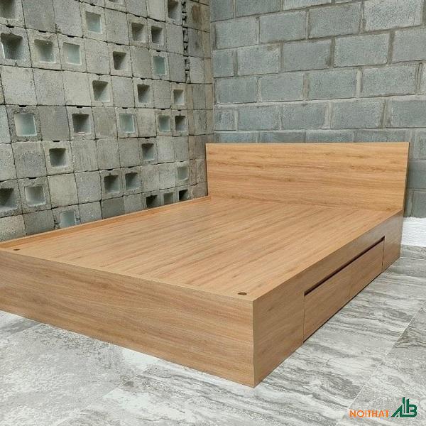 Giường ngủ gỗ có hộc tủ GN013