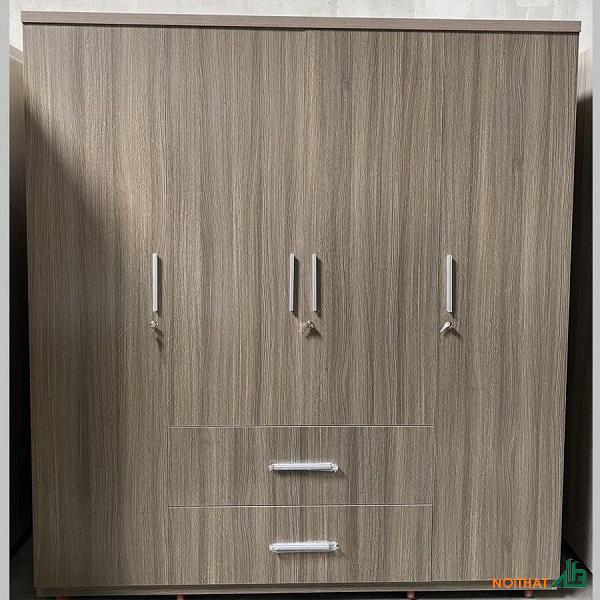 Tủ quần áo 2m x 2m giá rẻ TQA020