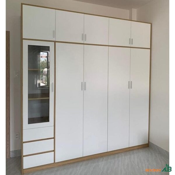 Tủ quần áo 5 buồng 2m x 2m TQA021