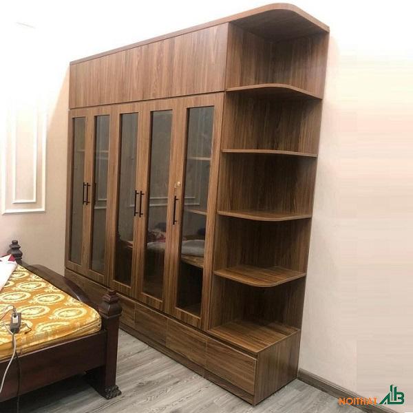 Tủ quần áo cánh kính TQA013
