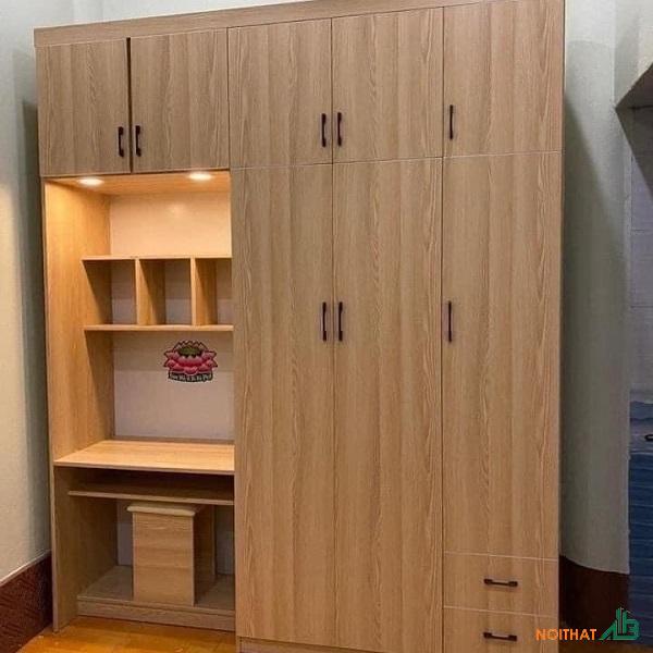 Tủ quần áo liền bàn phấn TQA016