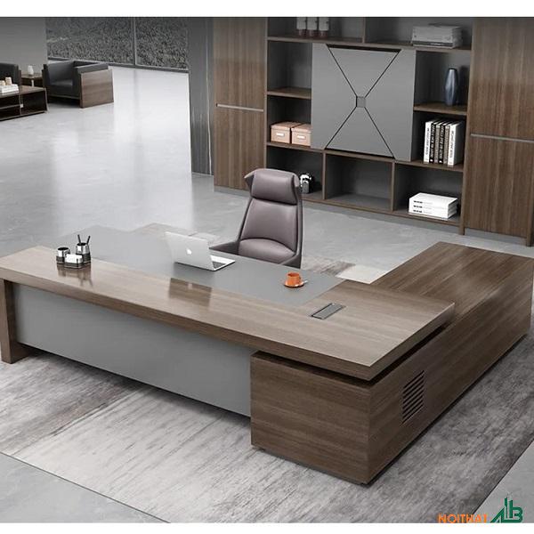 Bàn giám đốc chữ L BGD012