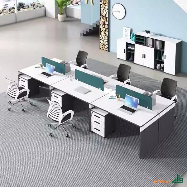 Bàn làm việc cụm 6 BLV018
