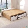 Giường ngủ 6 hộc kéo chất liệu MDF GN019