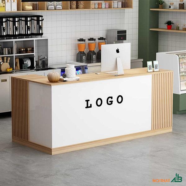Quầy bar chữ L giá rẻ QB039