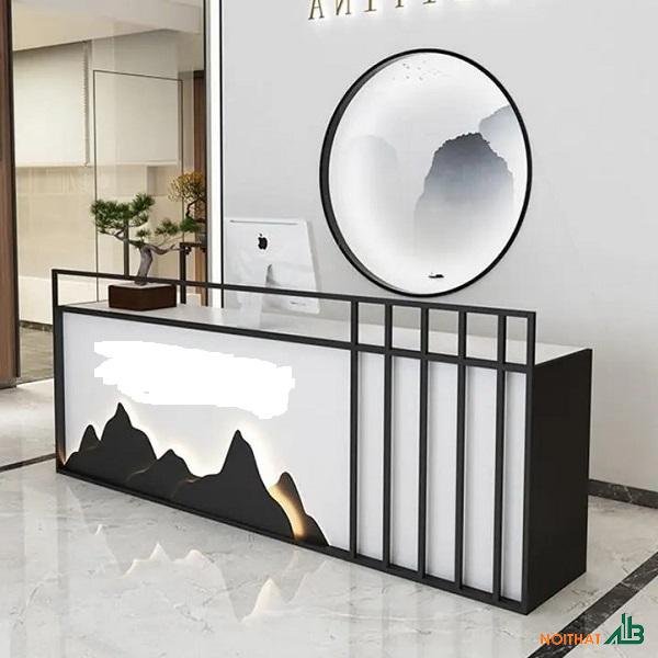 Quầy lễ tân 1m8 QLT067