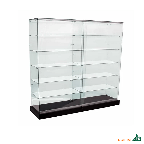 Tủ kính trưng bày thấp TTB062