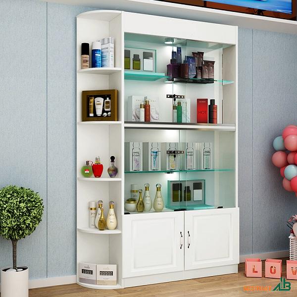 Tủ kính trưng bày mỹ phẩm TTB076