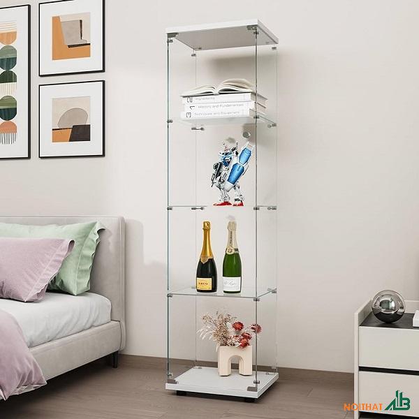 Tủ kính trưng bày mini