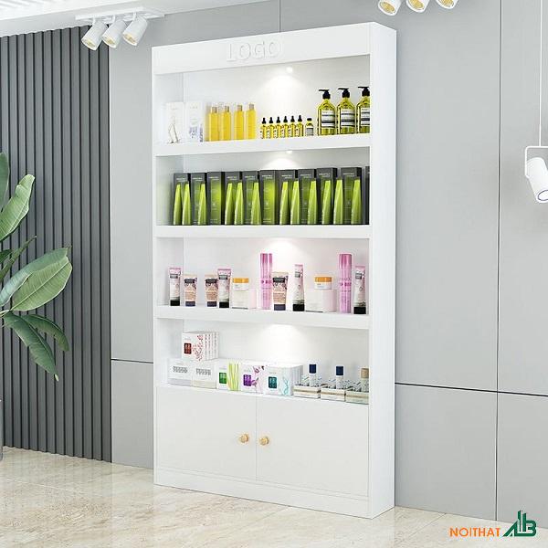 Tủ trưng bày giá rẻ 1m2 x 2m trắng