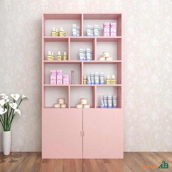 Tủ trưng bày 1m màu hồng TTB043
