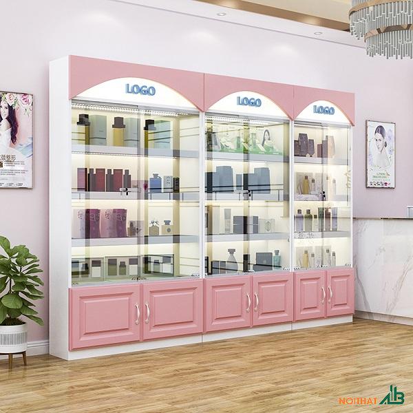 Tủ trưng bày mỹ phẩm cao cấp TTB037