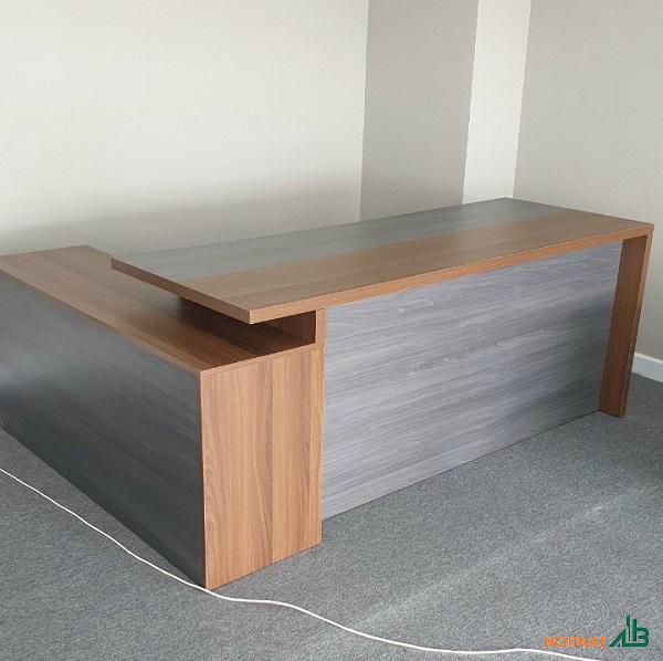 Bàn giám đốc chữ L giá rẻ BGD022