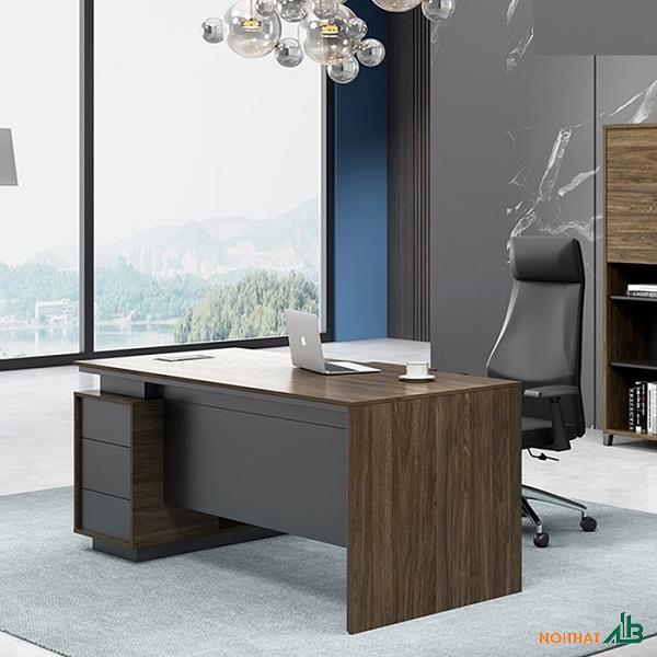 Bàn giám đốc chữ L cao cấp BLV031