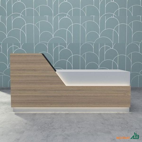 Quầy lễ tân giá rẻ QLT068