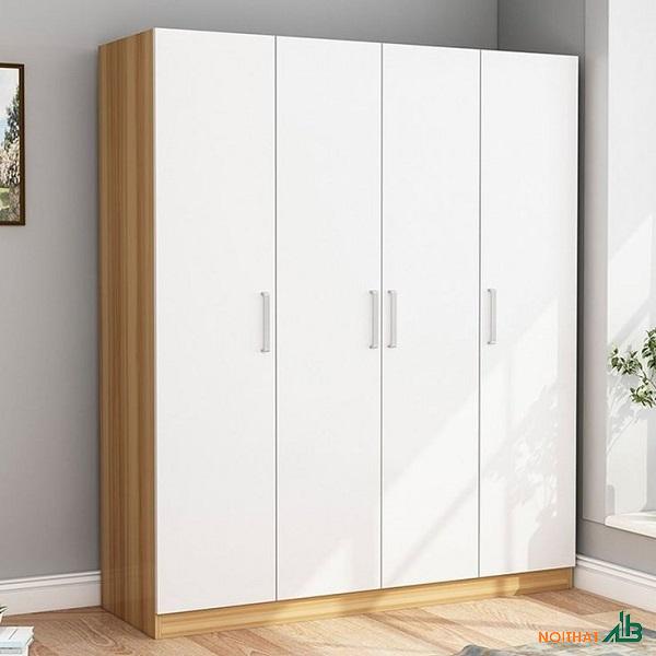Tủ quần áo 4 buồng 2m x 2m4 TQA052