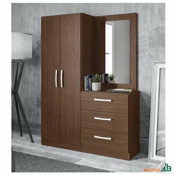 Tủ quần áo kết hợp bàn trang điểm TQA045