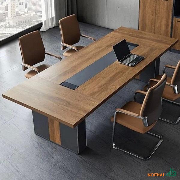 Bàn họp cao cấp 3m x 1m4 giá rẻ BH015
